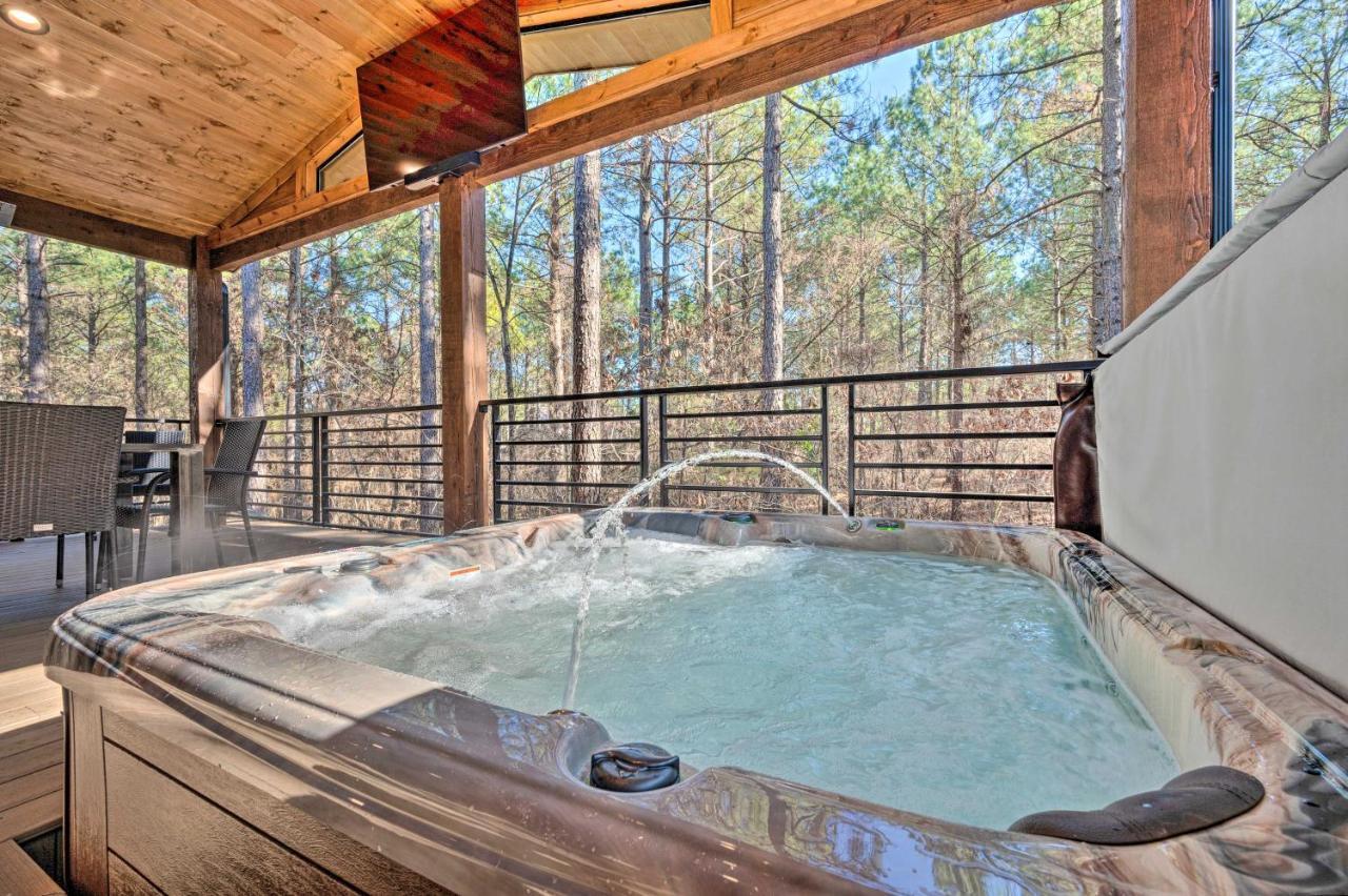 Broken Bow Lazy Dog Lodge With Hot Tub, Pool Table Exterior foto